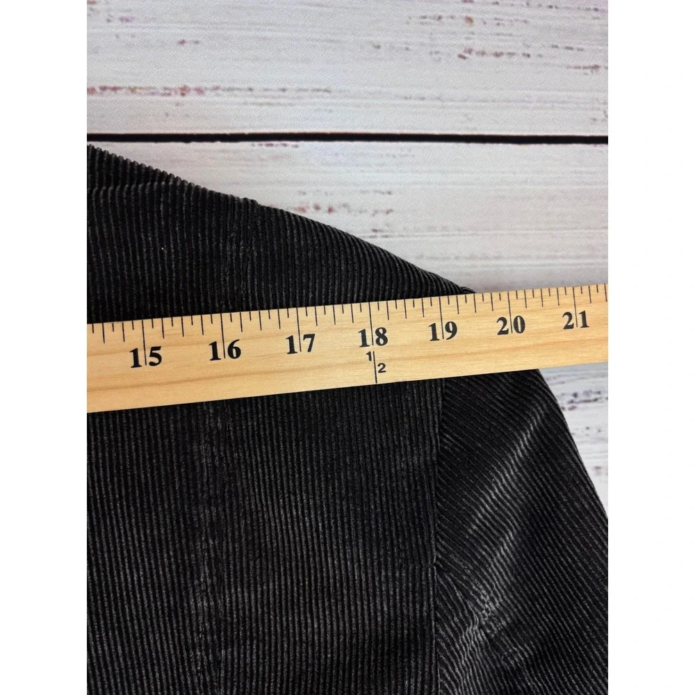 Claiborne Mens Brown Corduroy Blazer‎ Jacket 42L Business Casual